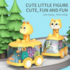 Press and Go Animal Light-Up Gear Car Toy for Toddlers