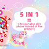Kids' Smart Phone Toy with Dual Camera and 28 Learning Games