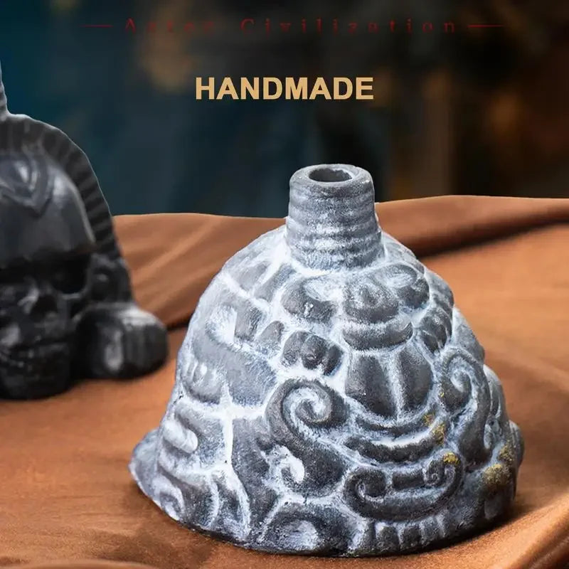 Aztec Death Whistle Skull Noise Maker