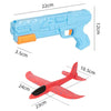 Foam Glider Plane Launcher Toy for Outdoor Play