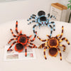Realistic Tarantula Spider Plush Toy - Soft Cuddly Halloween Stuffed Animal