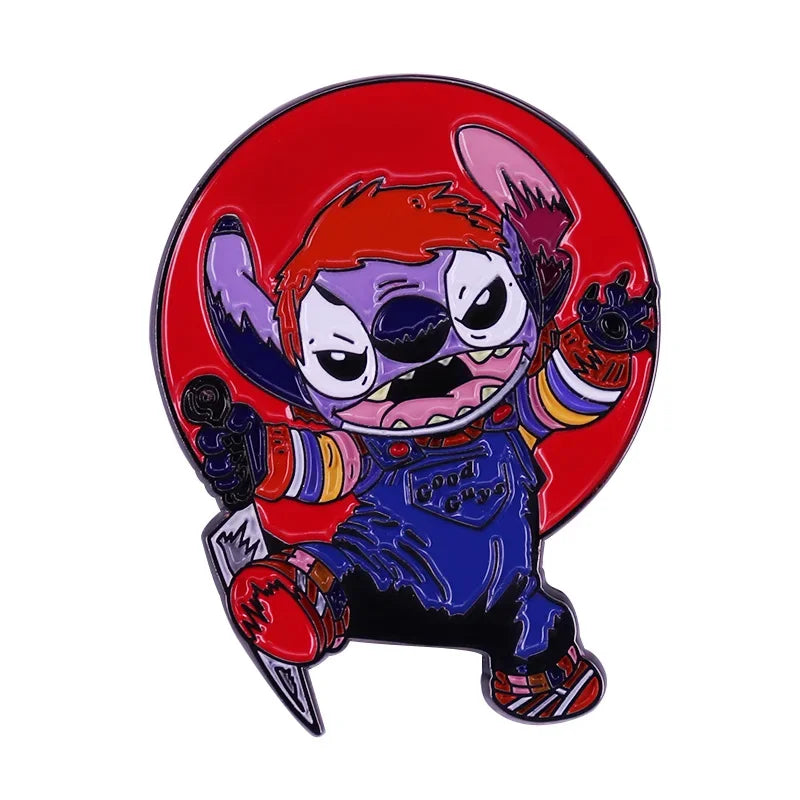 Chucky Horror Movie Enamel Pin