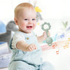 2-in-1 Silicone Rattle and Teether for Babies
