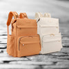 Minimalist Diaper Backpack with Insulated Pockets