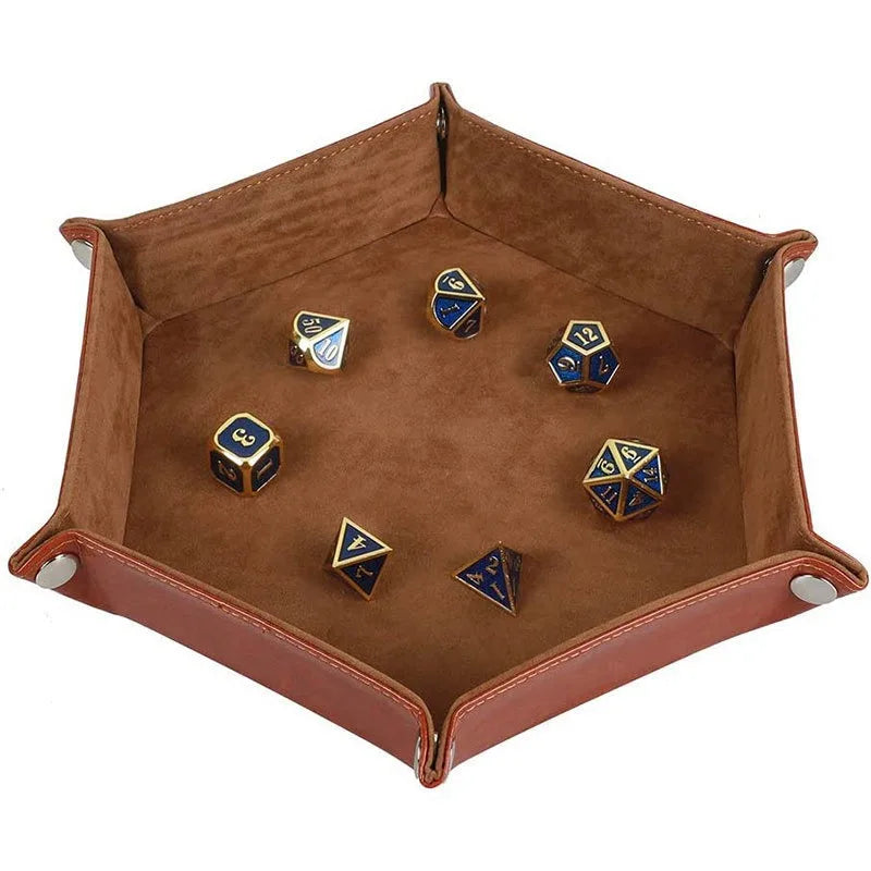 Premium Leather Dice Cup and Storage Box