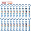 Blue rotating firework water blaster toy for kids with multiple nozzles