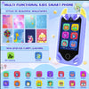 Kids' Smart Phone Toy with Dual Camera and 28 Learning Games