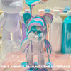 DIY Fluid Bear Sculpture Kit - Paintable Resin Bear Figurine for Creative Home Decor