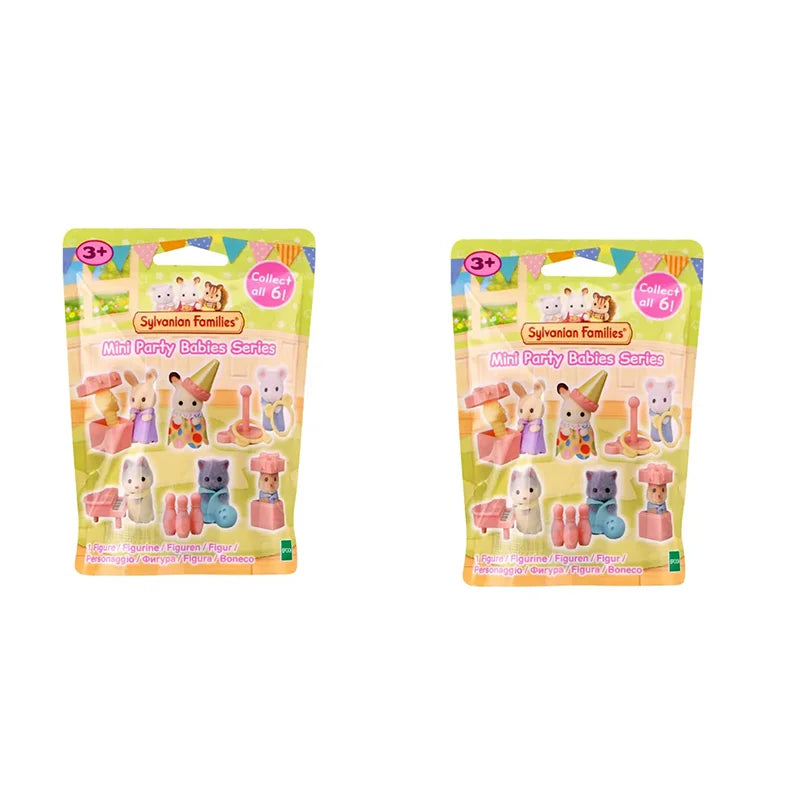 Sylvanian Families Miniature Kitchen Playset with Surprise Baby Dolls