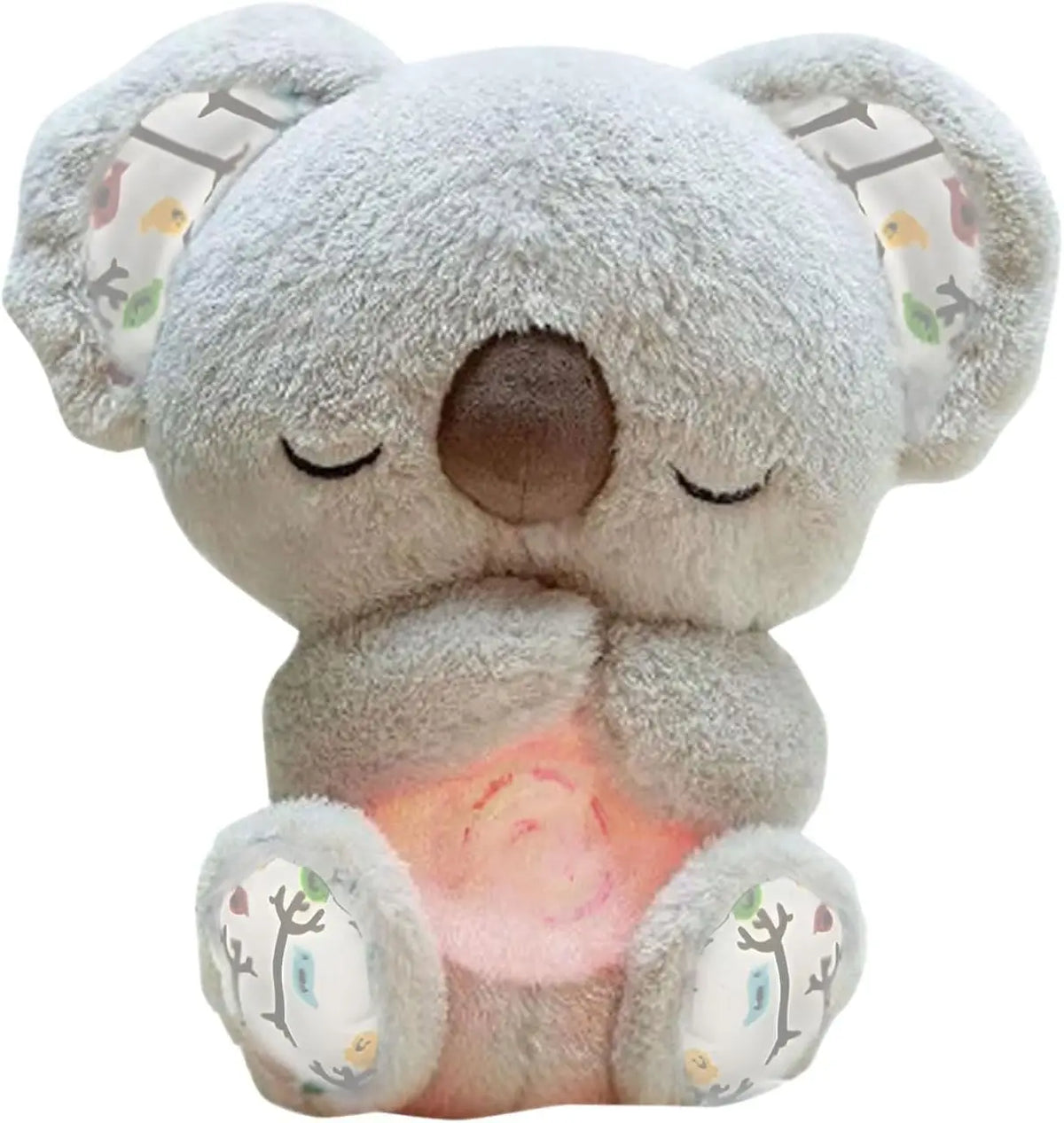 Cuddly Koala Plush Sleep Aid with Night Light and Soothing Sounds