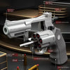 Mechanical Soft Bullet Revolver Toy Gun with Shell Ejection
