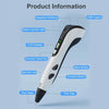 3D Printing Pen with LCD Screen and Adjustable Speed