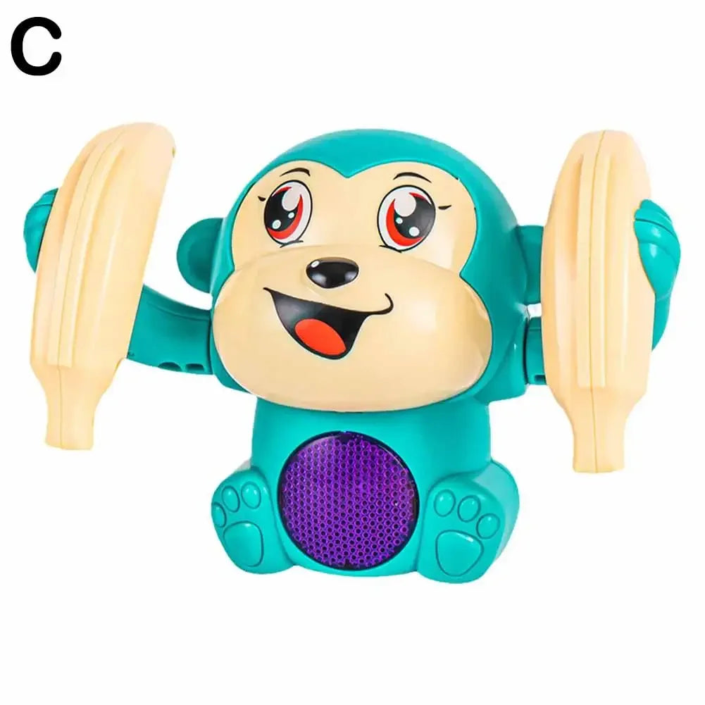 Tumbling Monkey Toy with Music, Lights & Sensor Actions