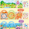 Reusable Jelly Sticker Books for Kids - Animal & Ocean Themes