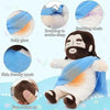 A plush toy designed for soothing sleep featuring a soft glow and skin-friendly touch.