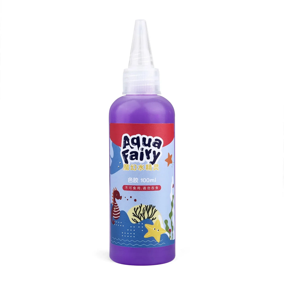 Purple bottle of Aqua Fairy Magic Water Elf DIY Craft Kit for Kids