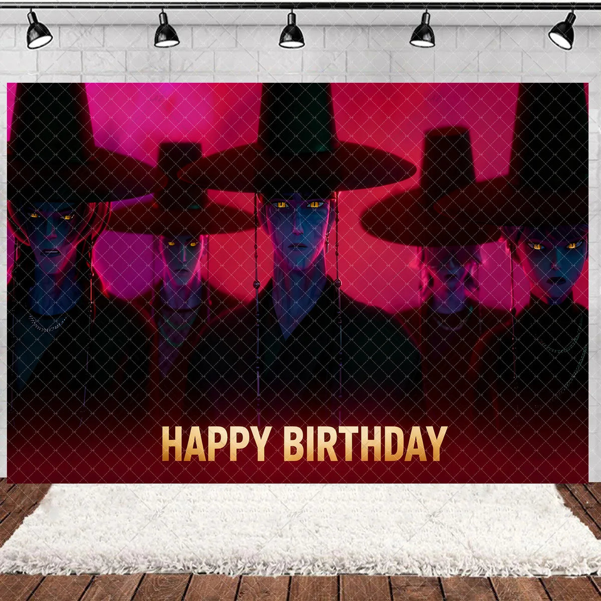 K-Pop Theme Party Backdrop for Birthday Celebrations
