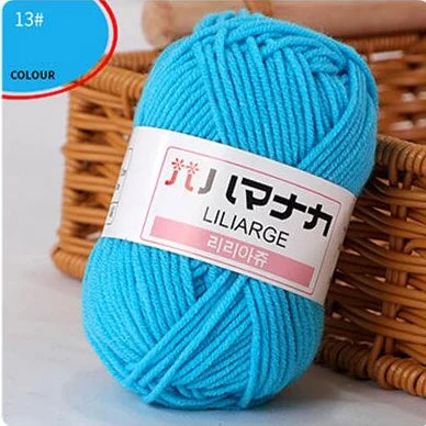 Milk Cotton Chenille Yarn for Soft Baby Knitting & Crochet