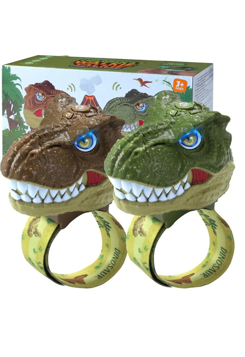 Dinosaur Head Walkie Talkies for Kids (2-Pack)