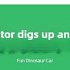 Dinosaur Transport Truck Carrier Playset with Tyrannosaurus Rex