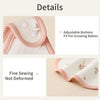 Soft Cotton Baby Bibs (5-Pack) with U-Shaped Catch-All Design