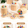 Wooden Montessori Color Sorting Toy for Toddlers