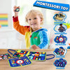 Montessori Busy Board for Toddlers – Sensory Learning & Fine Motor Skills Activity Board