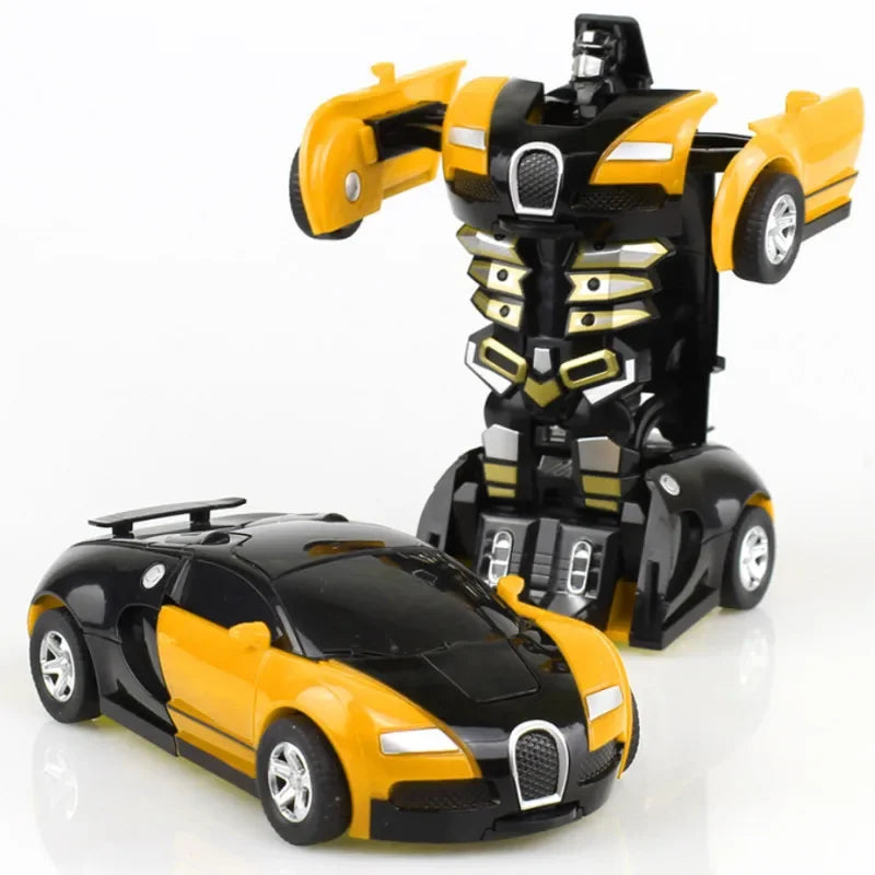 2-in-1 Transforming Robot Car Toy