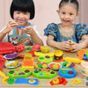 3-in-1 Clay Playset - Cake, Ice Cream & Noodle Maker for Kids
