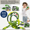 Dinosaur Climbing Track Car Set with Magic Flexi-Roads