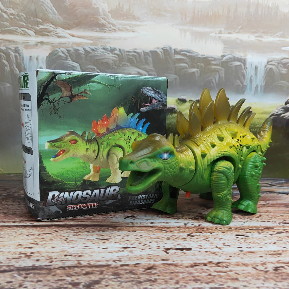 Interactive Walking T-Rex Dinosaur Toy with Lights and Sounds