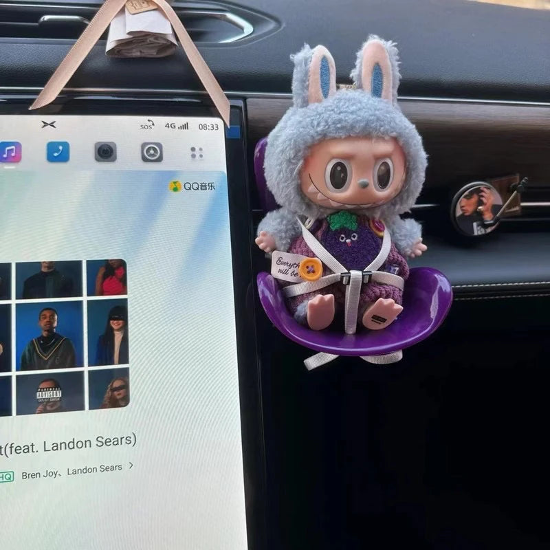 Cute Doll Car Seat & Air Vent Aromatherapy Holder