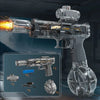 Electric Water Gun with Recoil and LED Flame Effects