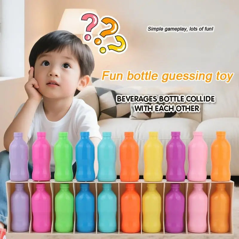 Wooden Bottle Guessing Game for Kids & Family