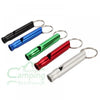 A set of brass keychains featuring locking carabiner clips in black, blue, green, and red colors.