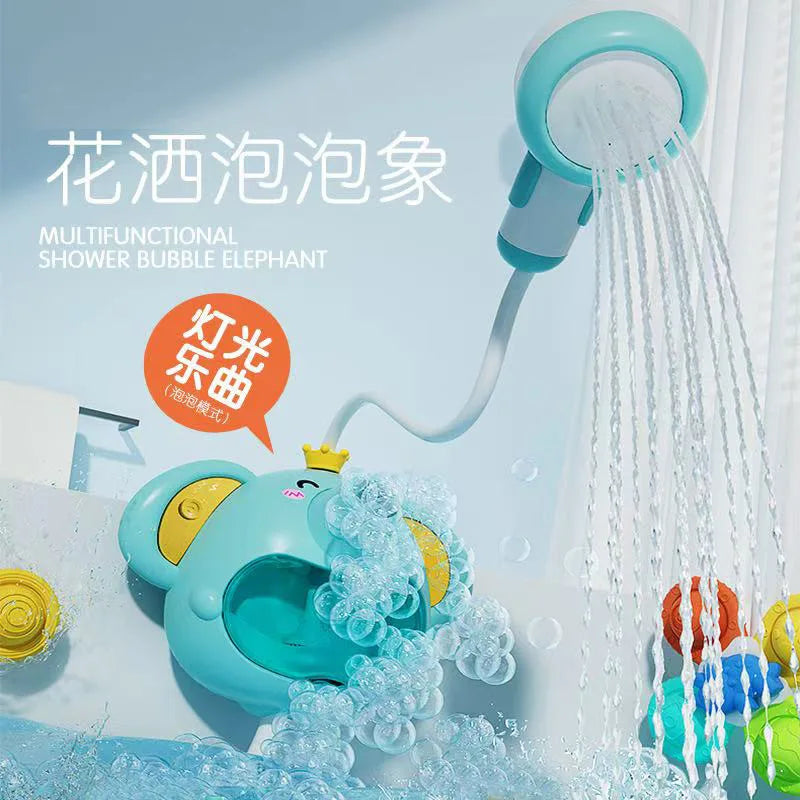 Elephant Bubble Blower Shower Toy for Kids