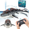 Remote Control Mosasaurus Dinosaur Water Toy with Spray Action