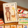 Wooden Animal Shape Puzzle for Early Learning