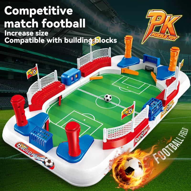 Portable Tabletop Soccer Game for Kids and Adults