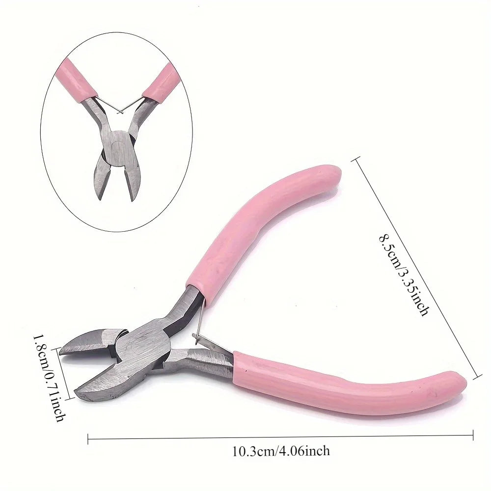 Jewelry Making Pliers Set - Flat, Round, and Diagonal Nose