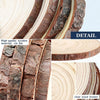 Natural Pine Wood Slices for DIY Crafts and Decor