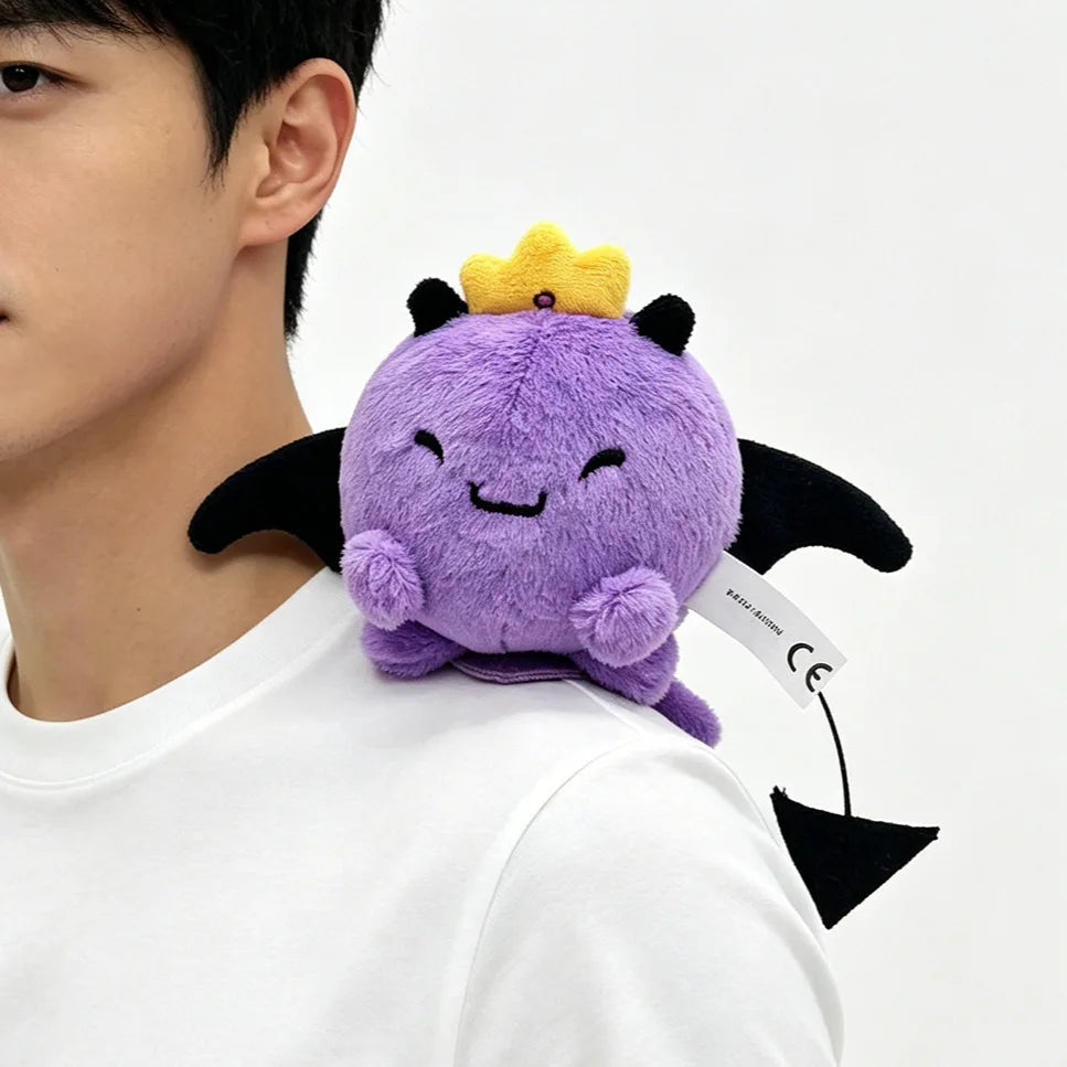 Cute Purple Plush Doll – Soft Collectible Toy for Anime Lovers