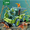 Dinosaur Transport Truck Carrier Playset with Tyrannosaurus Rex