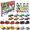 24-Day Christmas Advent Calendar with DIY Tree & Train Set