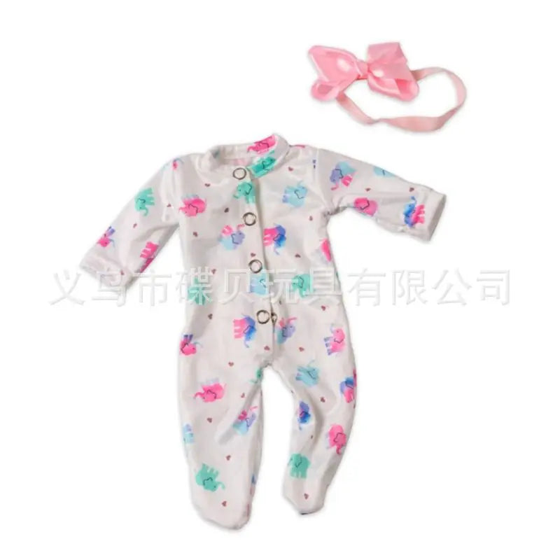 Adorable Jumpsuit Outfit for 10–12 Inch Baby Dolls