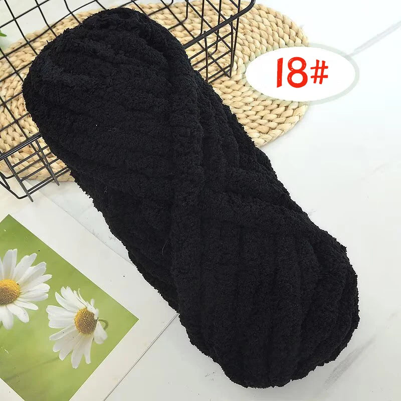 Extra Thick Chenille Yarn for Hand Knitting