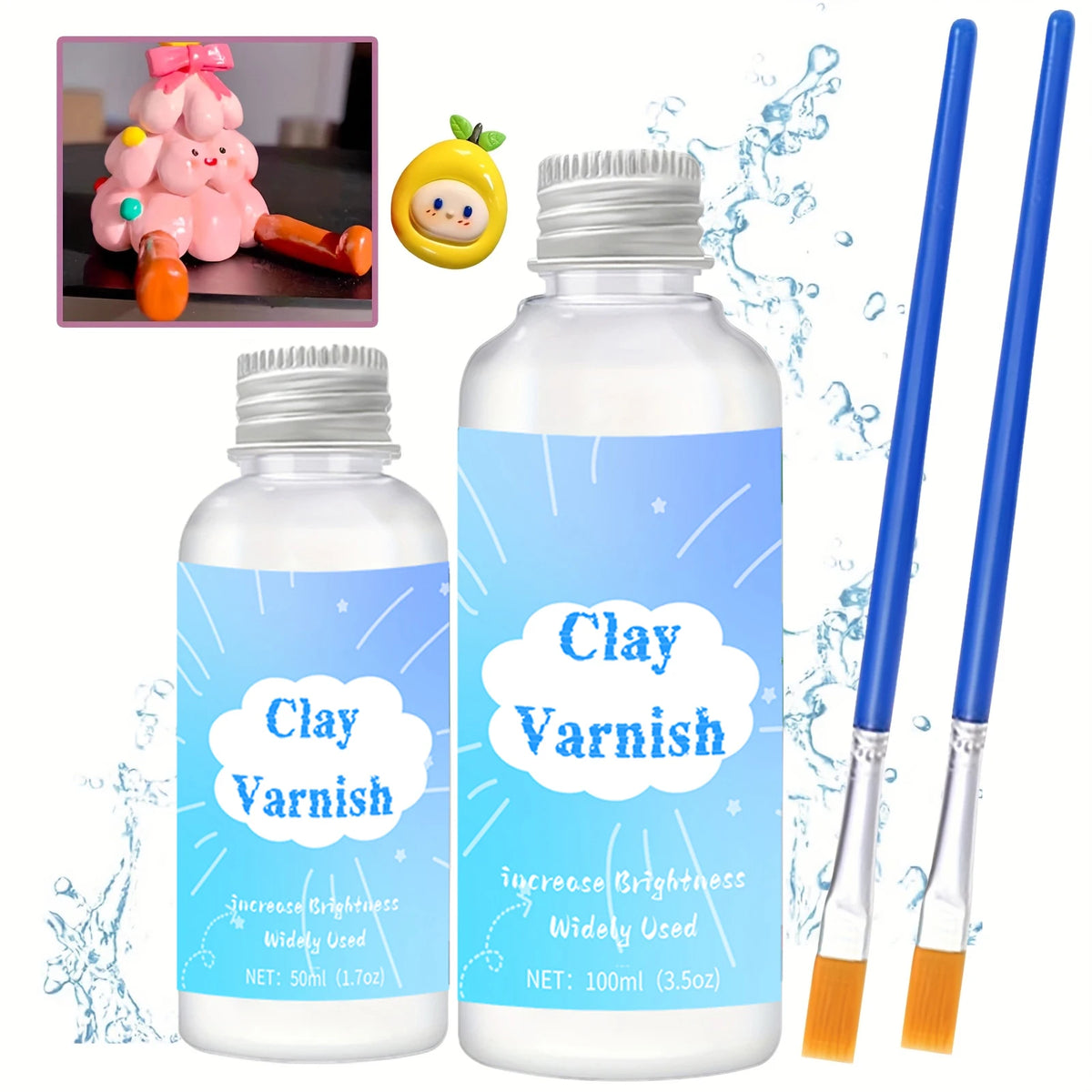 Gloss Varnish Sealer for Air-Dry Clay