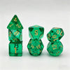 Translucent Green Polyhedral Dice Set (7-Piece)