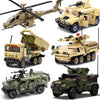 Military Hummer Tank Building Blocks Set