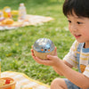 Squishy Steamed Bun Stress Ball with Slow-Rising Glitter